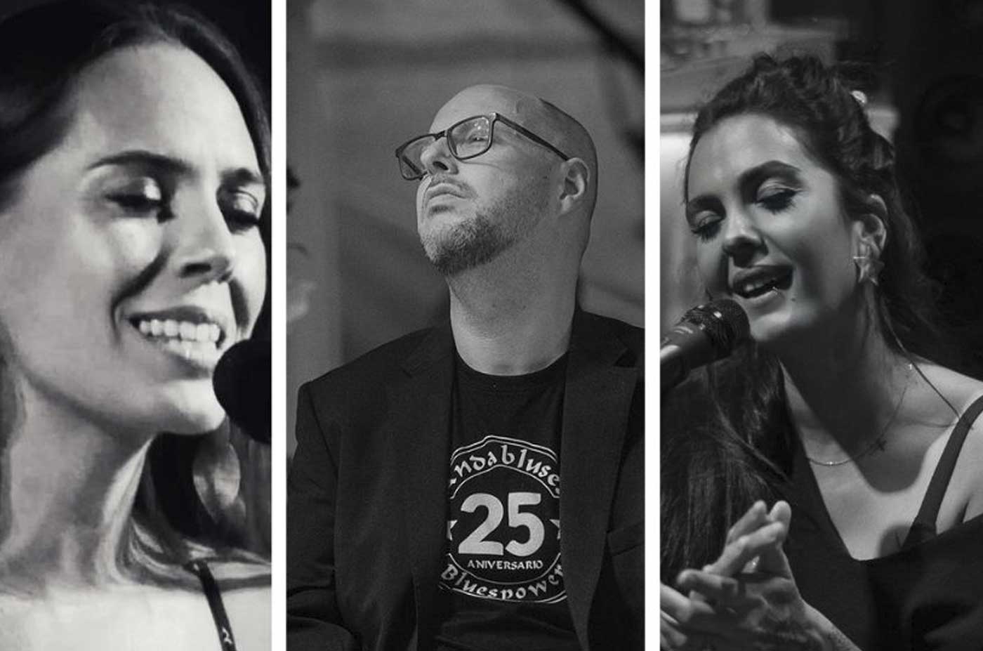 Vicky Luna Alba Molina Alvaro Gandul en concierto Assejazz