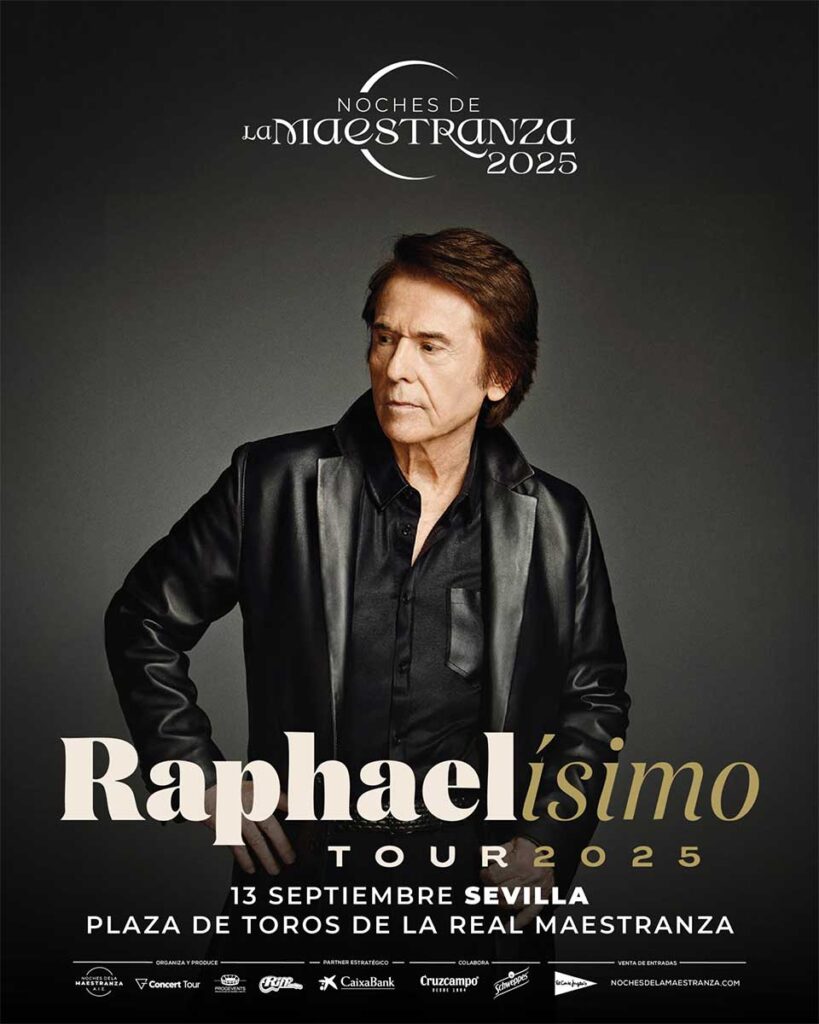 Raphael Raphaelisimo Noches de la maestranza 2025 13 de septiembre plaza de toros