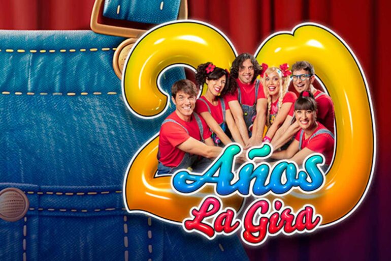 Cantajuego 20 de años La Gira el 21 de diciembre en Sevilla en Cartuja Center espectaculo de ninos
