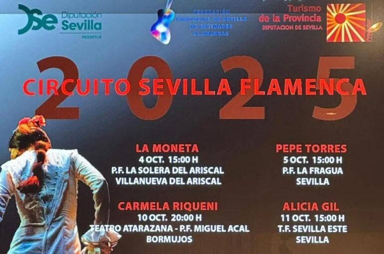 Circuito Sevilla Flamenca conciertos 2025